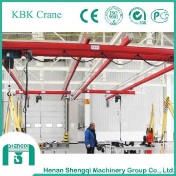 Workshop weit verbreitete Lichtkapazität KBK Crane